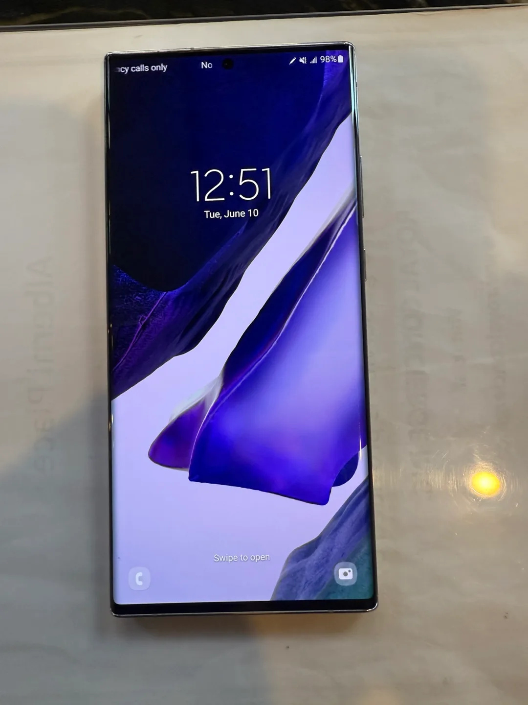 Samsung Galaxy Note20 Ultra 5G 128GB thumbnail