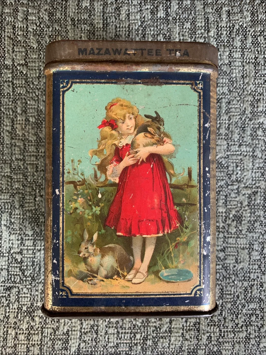 Vintage Mazawattee Tea Tin image indicator(4)