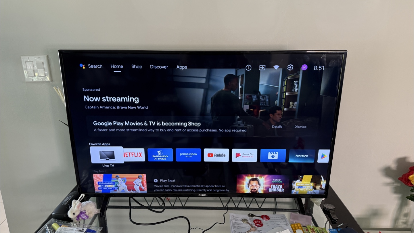 Philips 43" 4K Android Smart TV