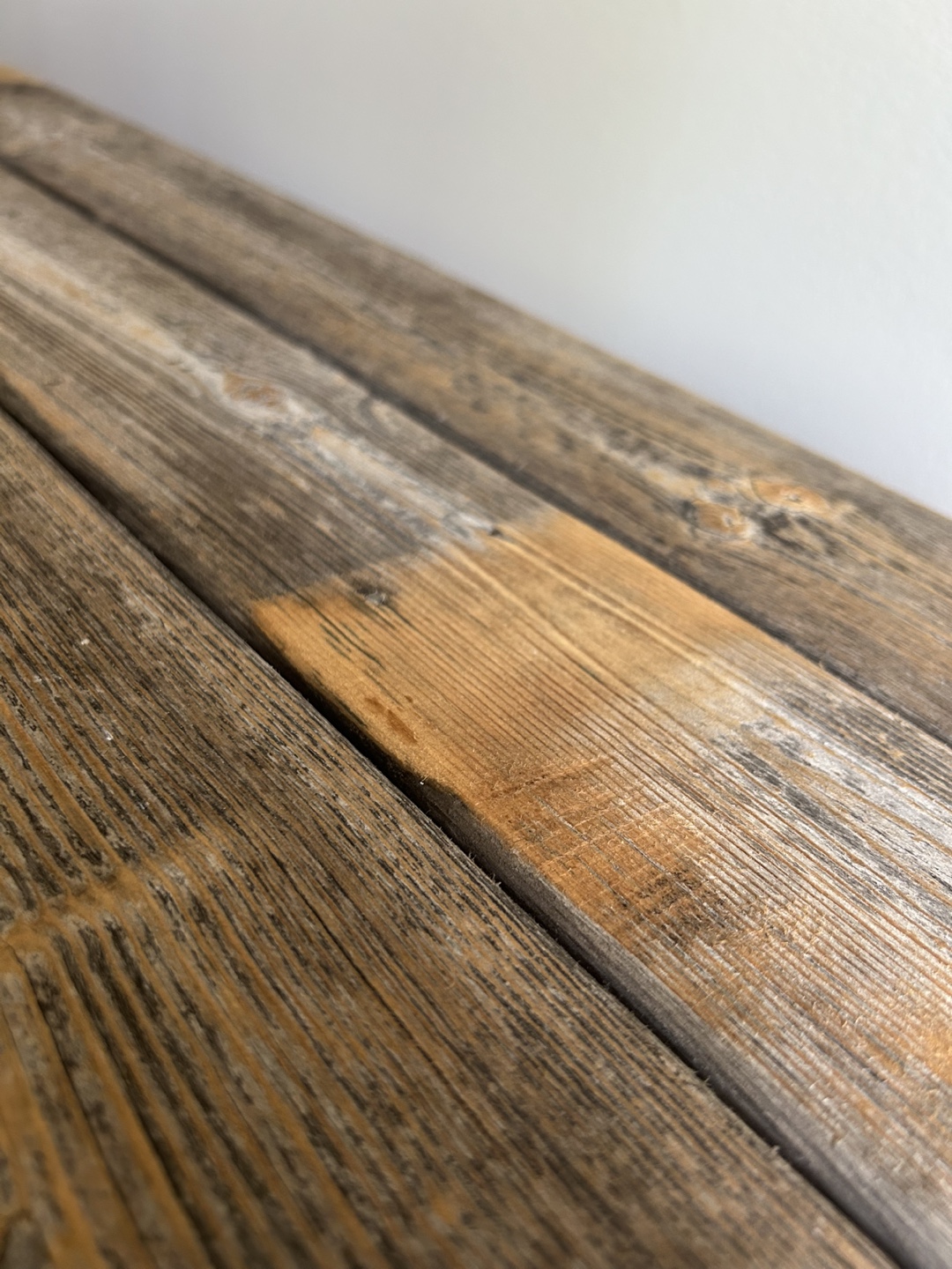 Rustic Wood Console Table - photo 3