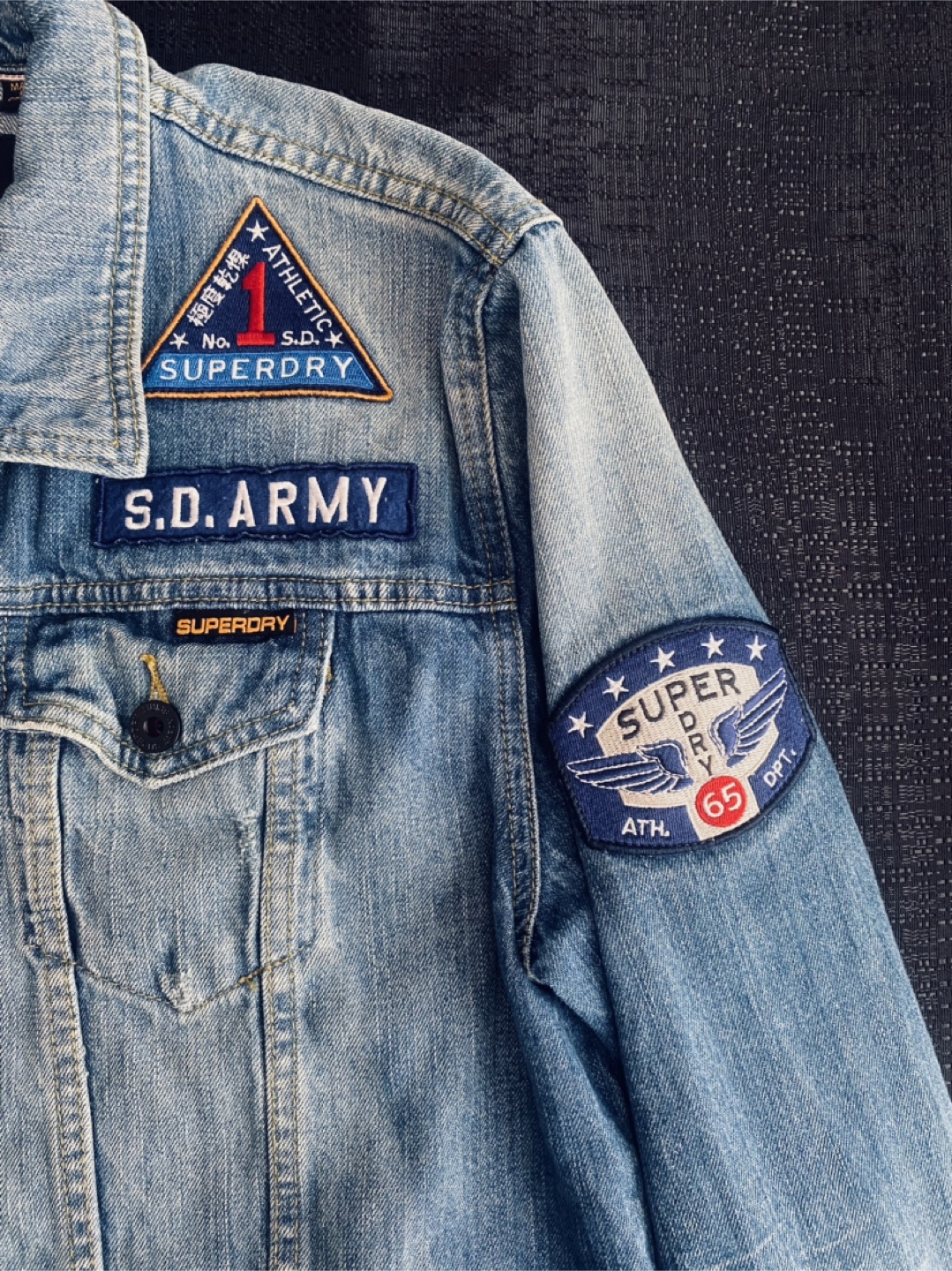 Superdry Vintage Denim Jacket Size XL - photo 3