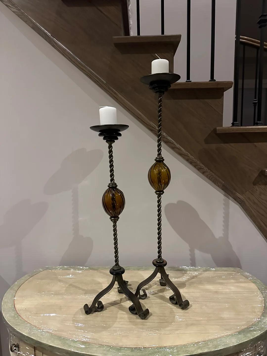 Set of Two Candlestick Holders thumbnail