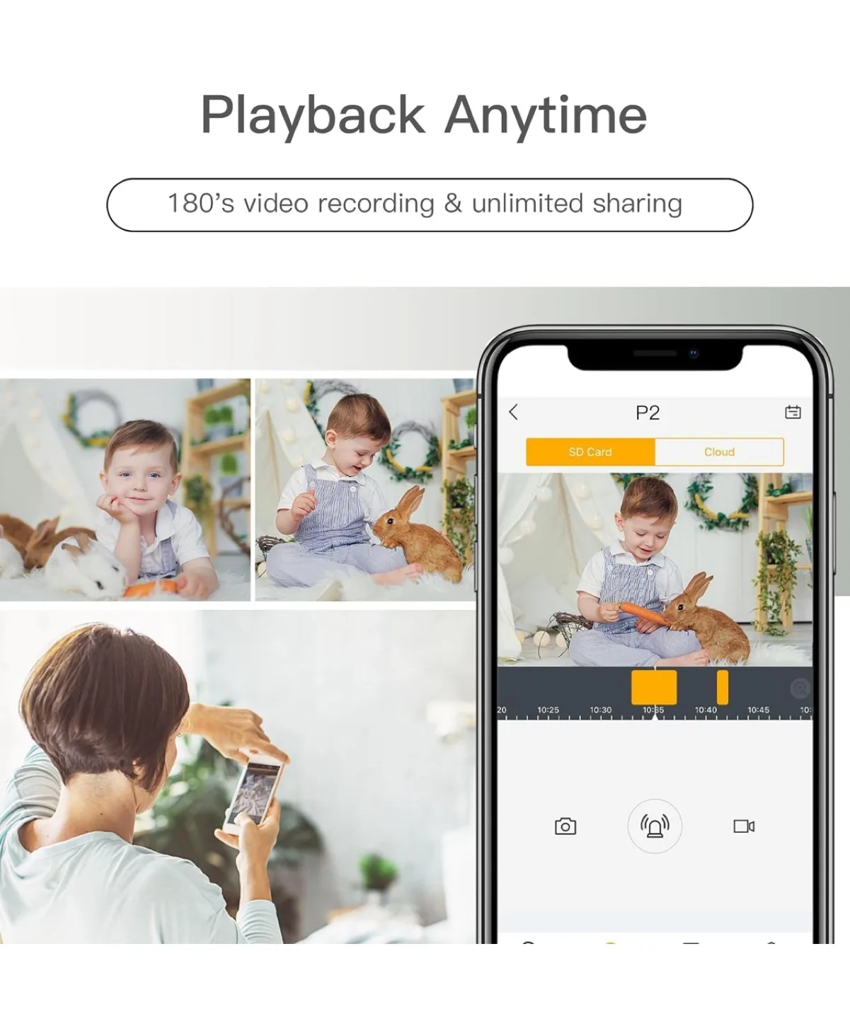 Laxihub Baby Monitor  & Pet Monitor **Brand New!!** image indicator(6)