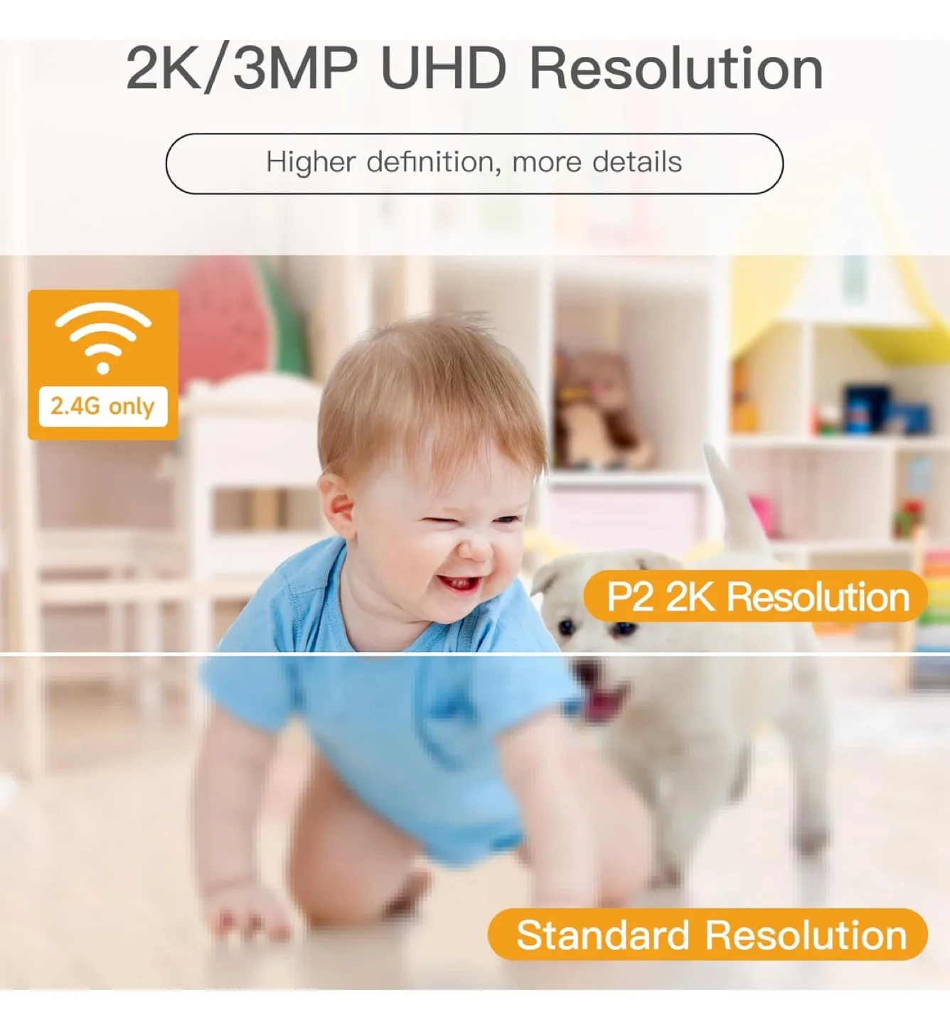 Laxihub Baby Monitor  & Pet Monitor **Brand New!!** image indicator(4)