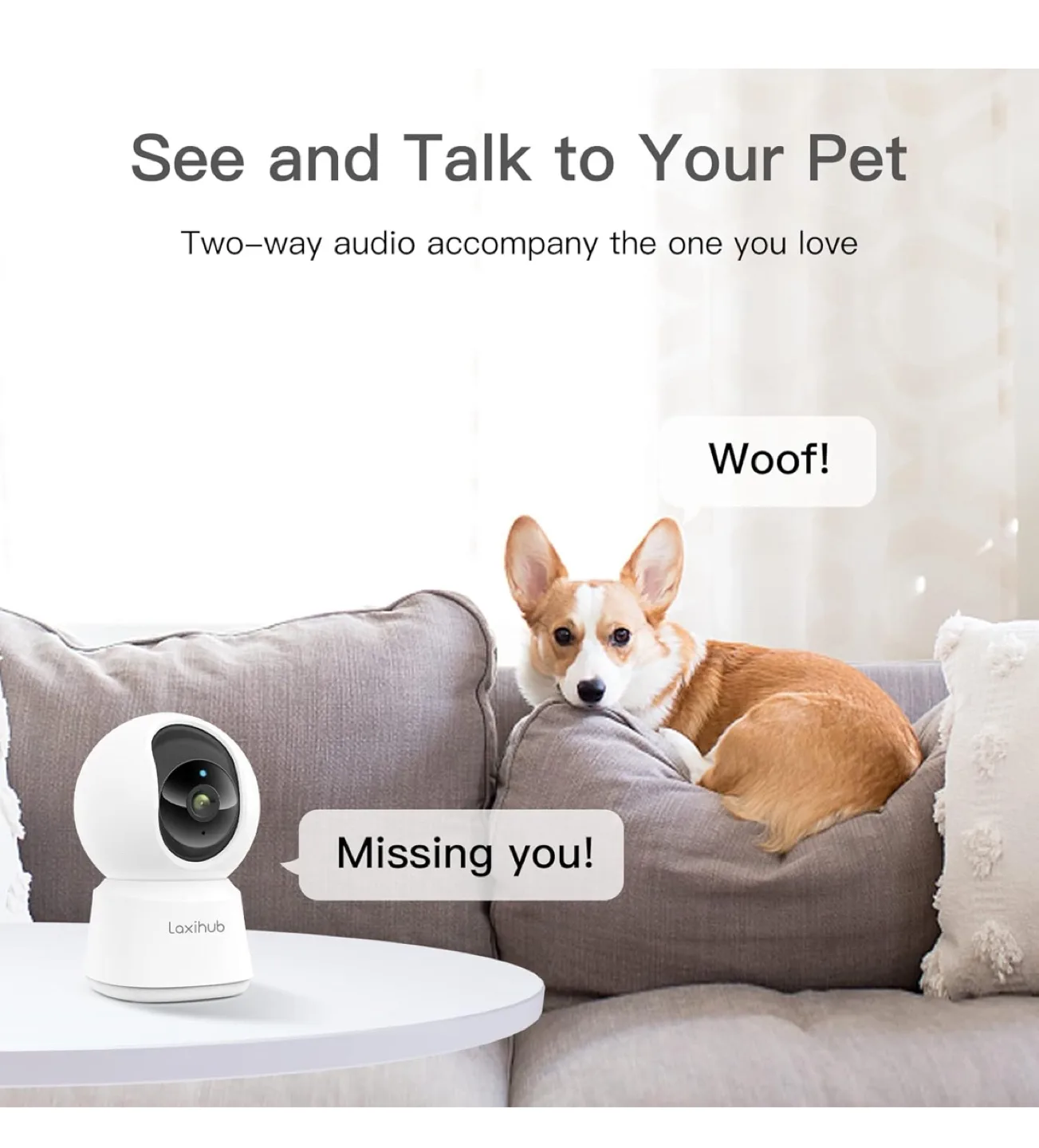 Laxihub Baby Monitor  & Pet Monitor **Brand New!!** image indicator(7)