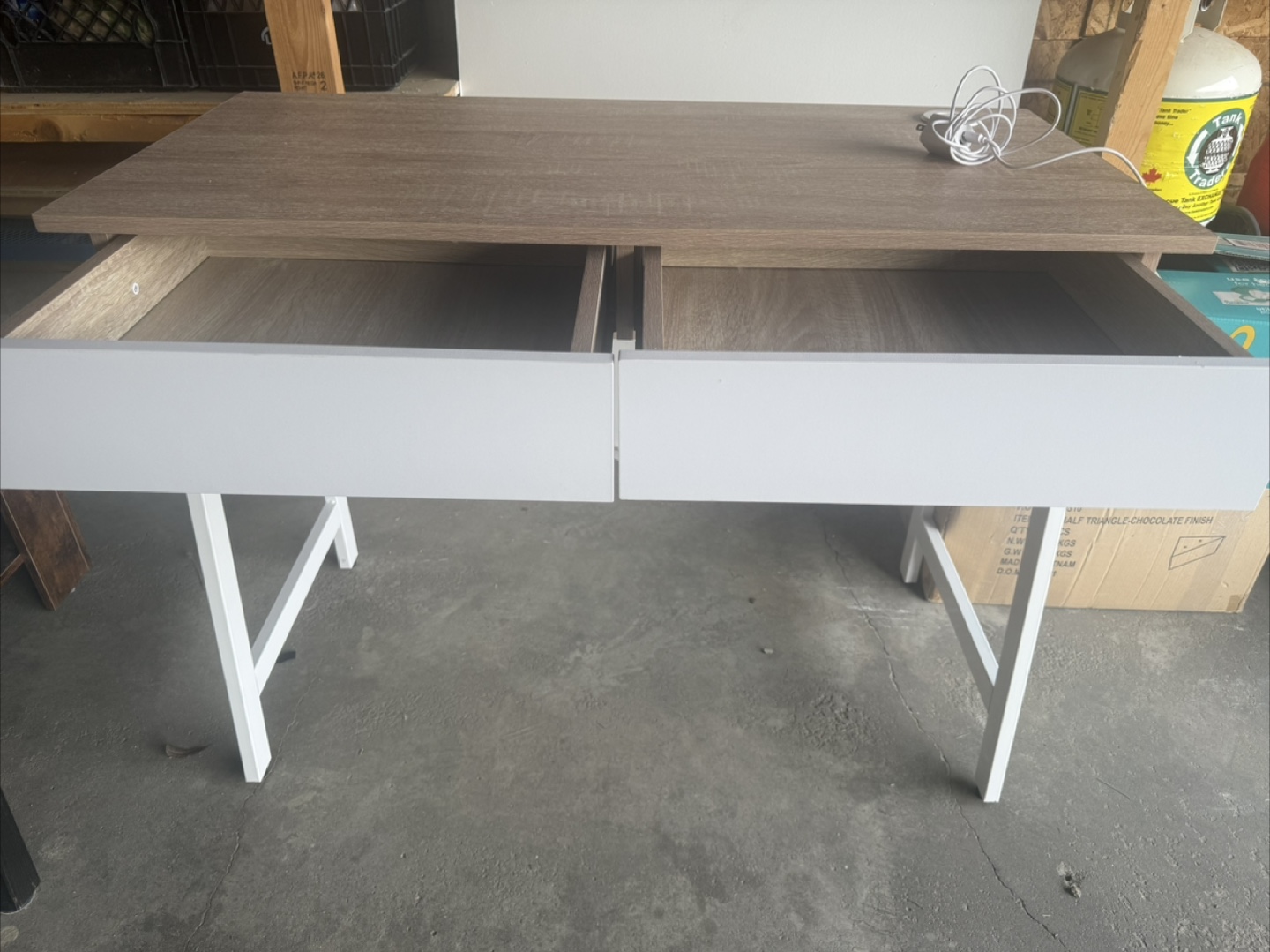 Modern Desk With Drawers