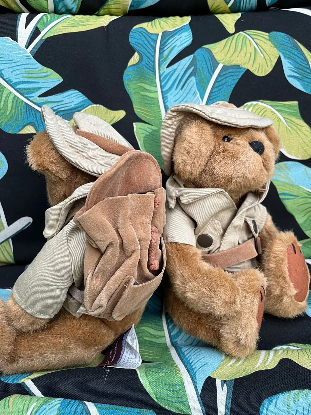 Pair of adorable plush teddy bears image indicator(2)