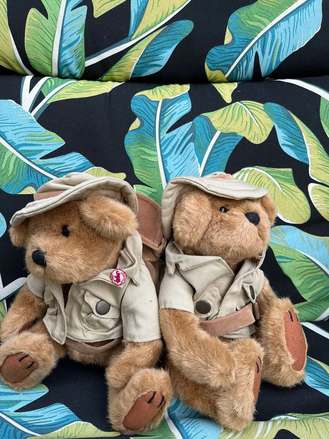 Pair of adorable plush teddy bears image indicator(3)