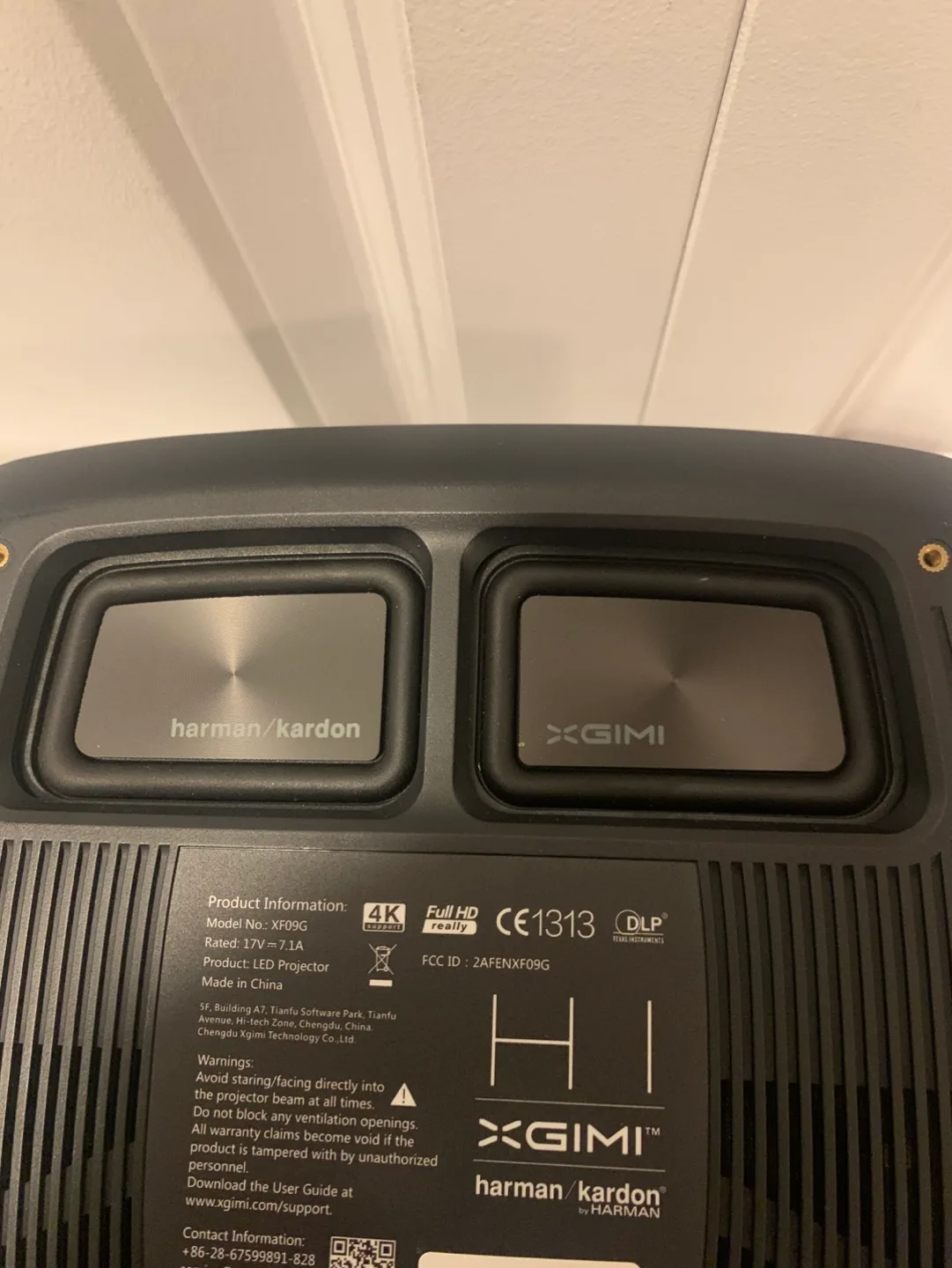 XGIMI Harman Kardon 4K Projector image indicator(3)