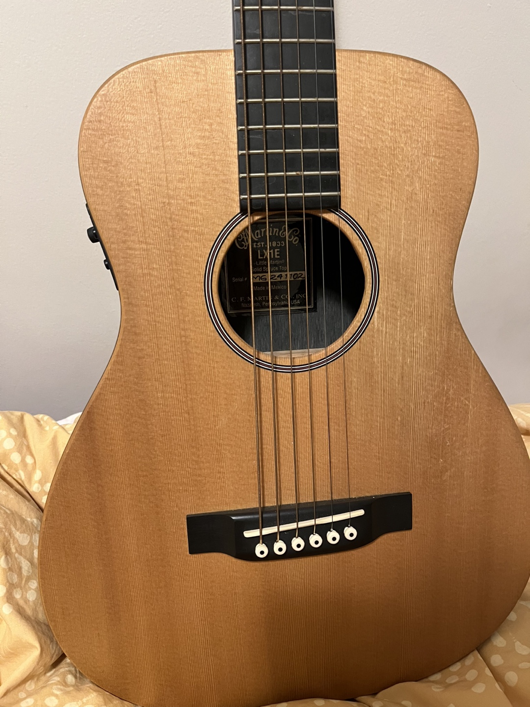 Martin Little Acoustic Electric Guitar - LX1E - photo 4