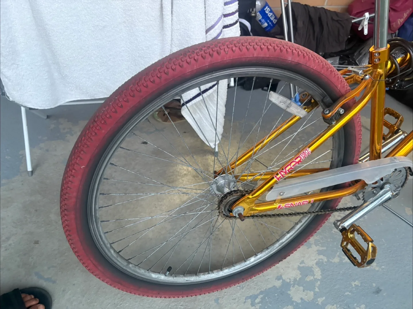 Gold Bicycle image indicator(3)