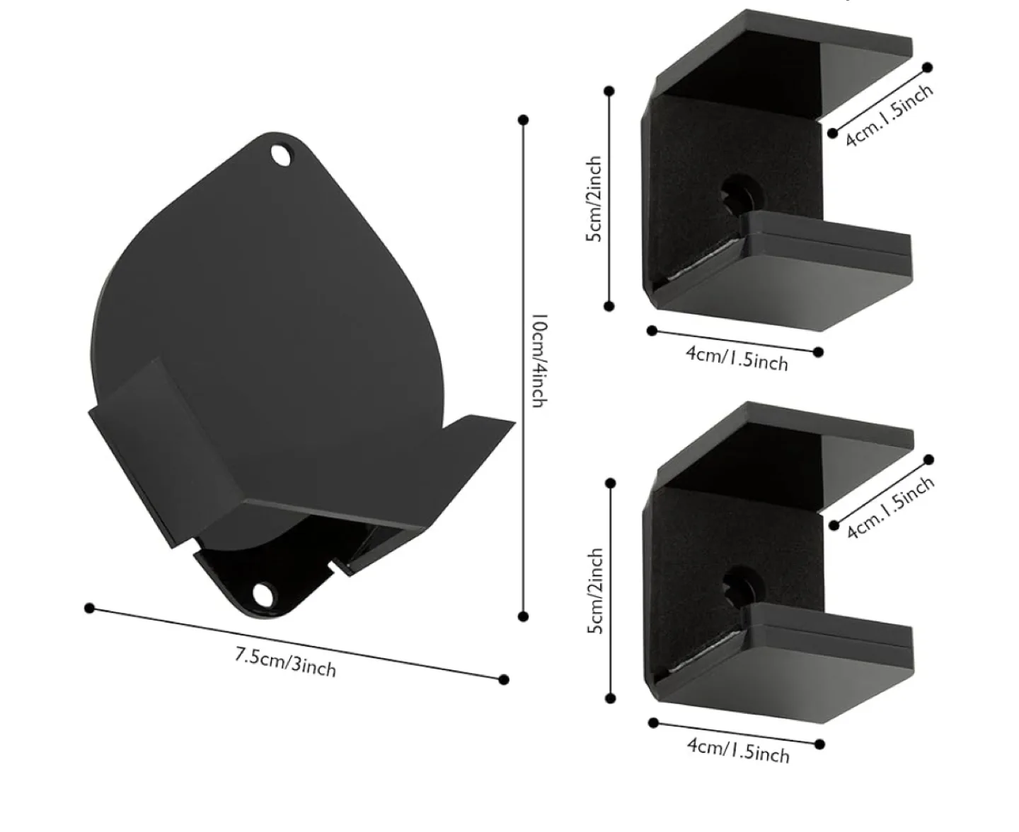 Brand New Katai Hockey Stick & Puck Display Wall Mount 2-Pk image indicator(5)