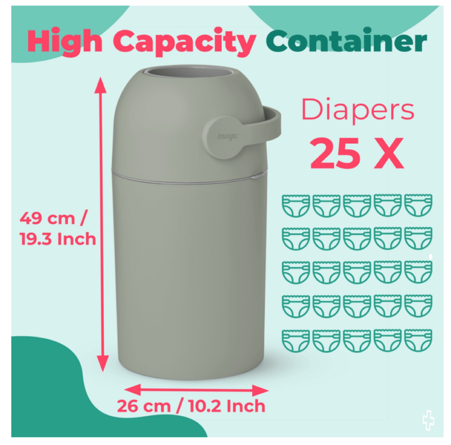 Diaper Disposal Container - photo 5
