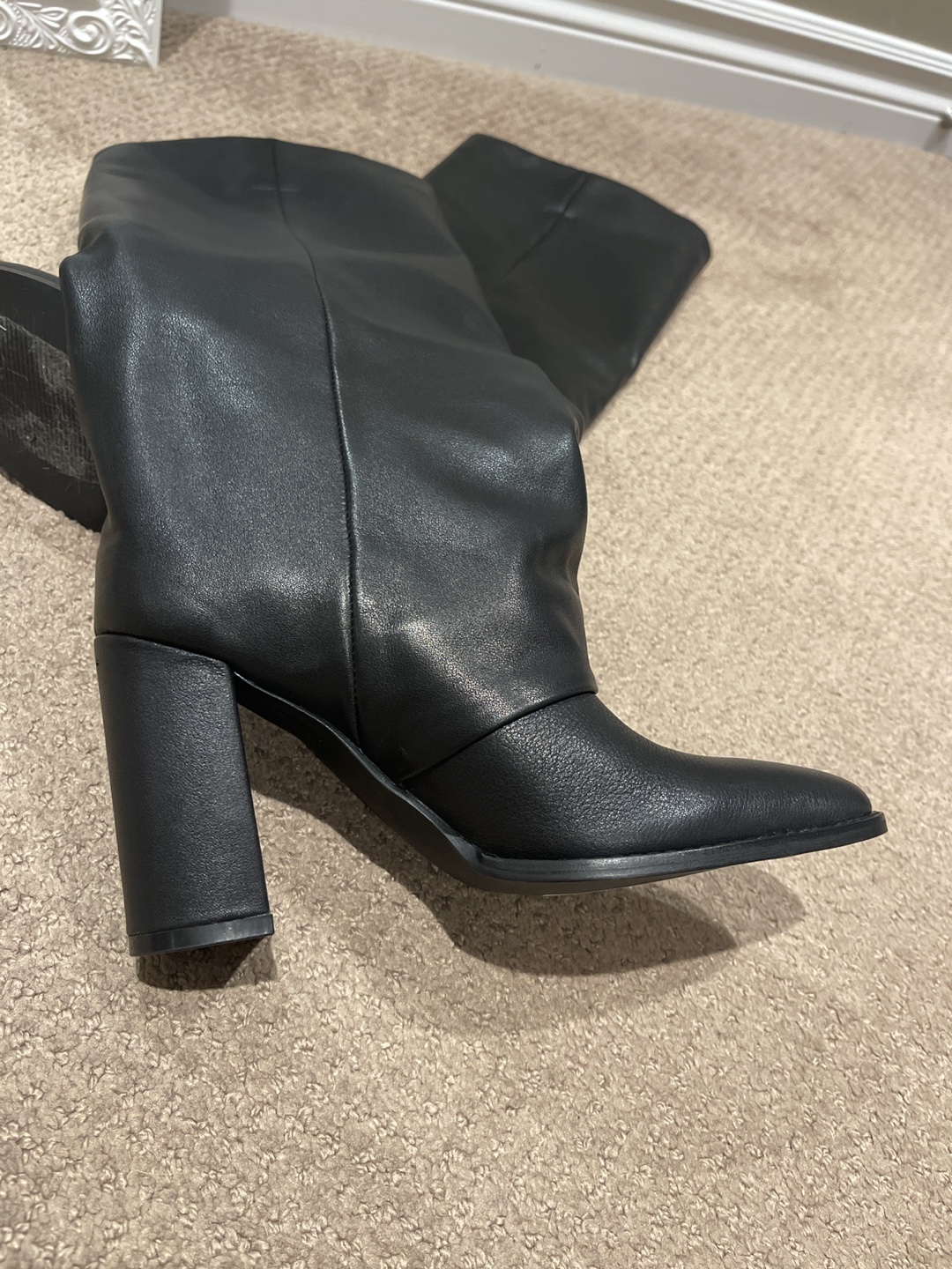 Steve Madden Black Leather Boots - photo 5