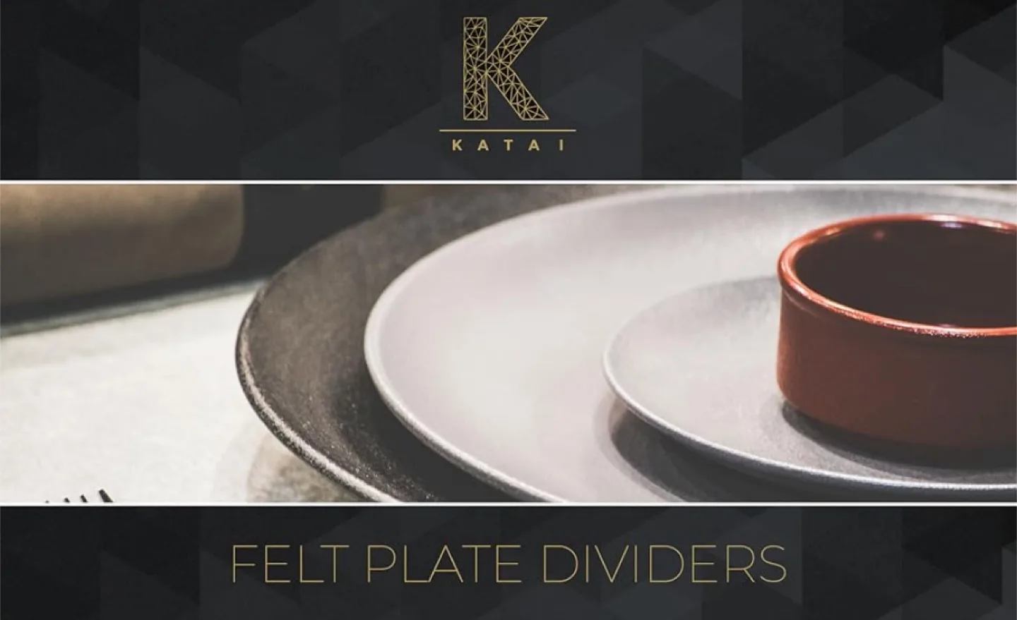 Brand New 72pcs Katai Felt Plate Dividers - Pack, Move, Store image indicator(2)