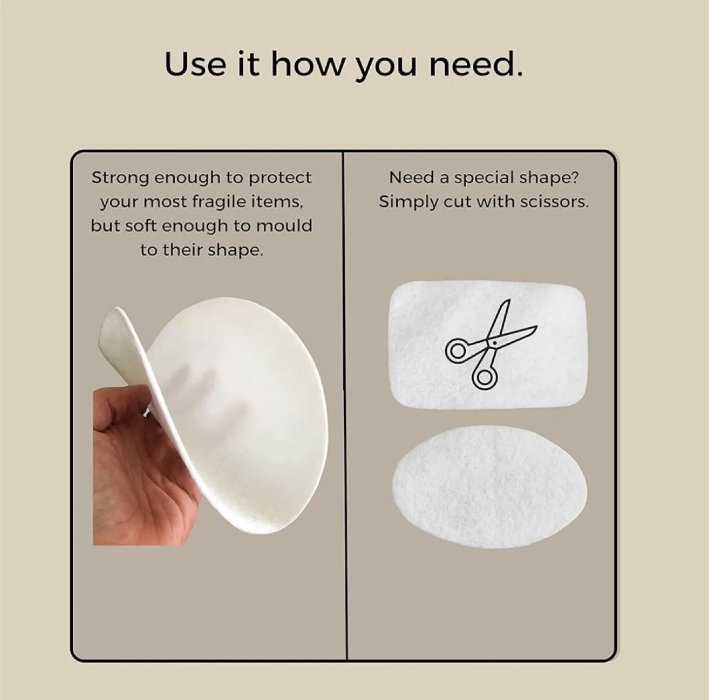 Brand New 72pcs Katai Felt Plate Dividers - Pack, Move, Store image indicator(5)