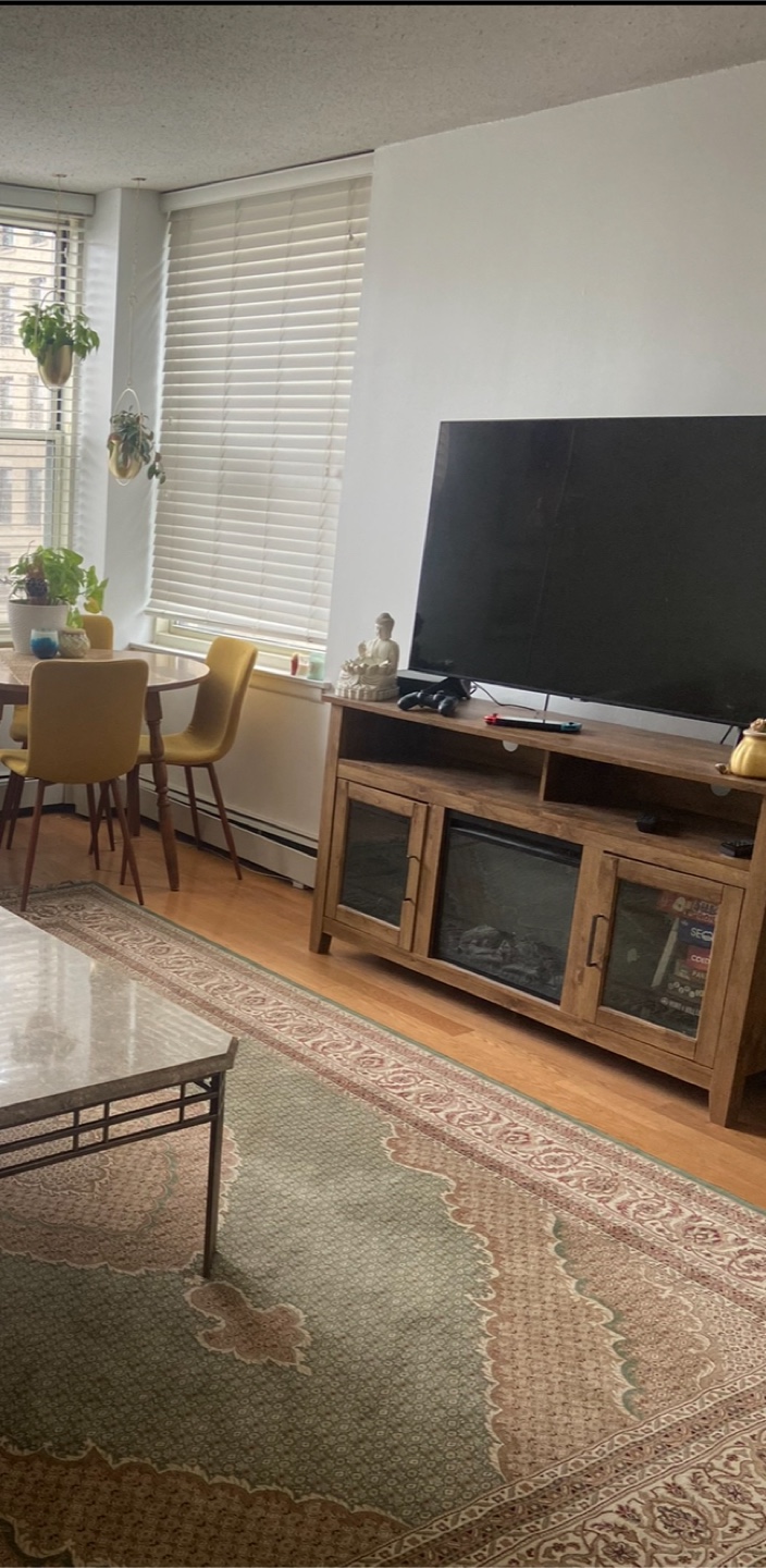 58" Media Console with Electric Fireplace - photo 2