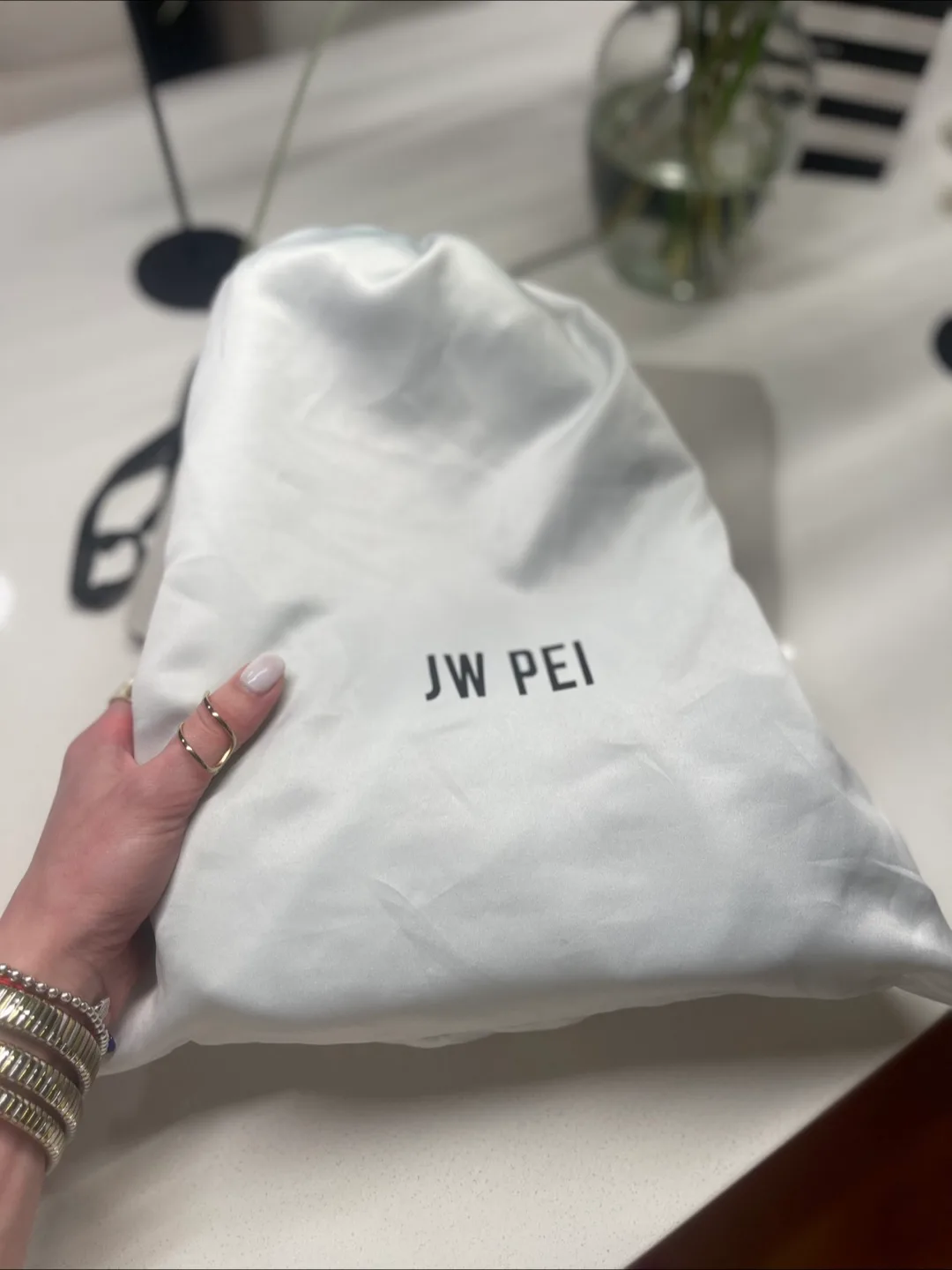 JW PEI Gabbi Ruched Hobo Handbag - Green image indicator(5)