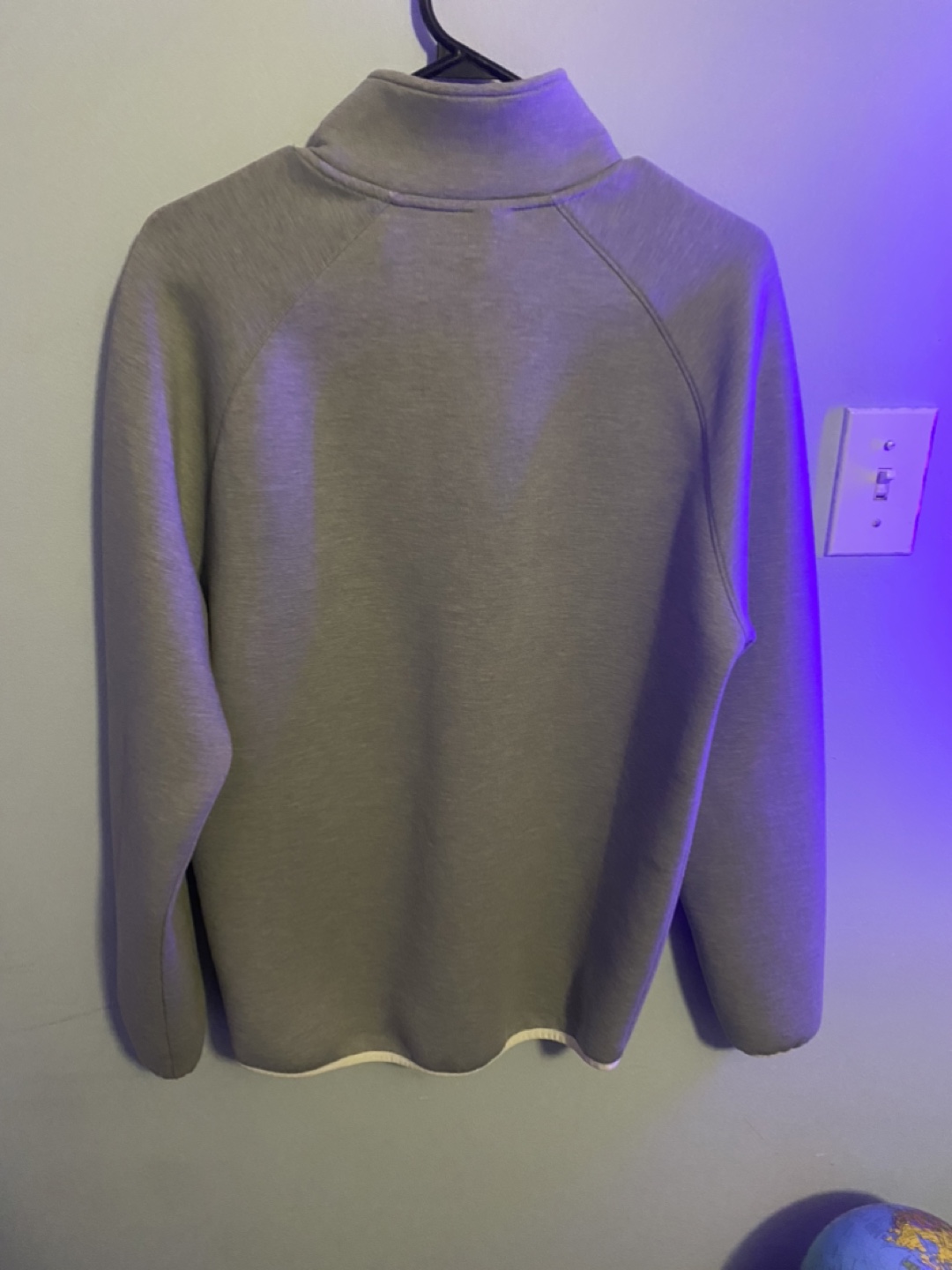 OVO Grey Quarter Zip Jacket - Small - photo 3