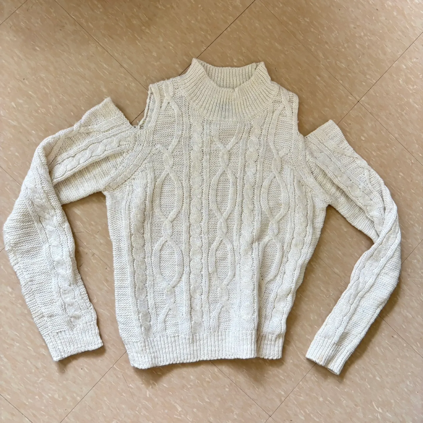 Ardene Off-Shoulder Knit Sweater thumbnail