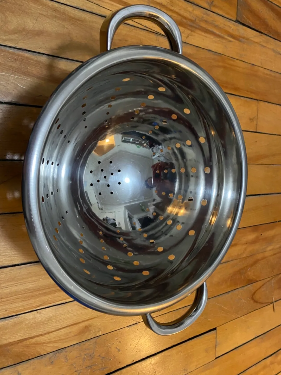Large Stainless Steel Colander thumbnail