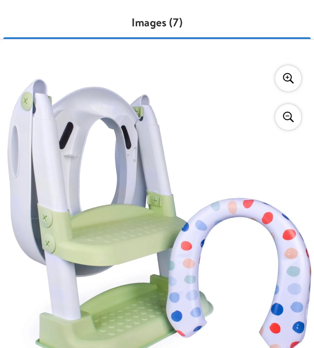 Hopscotch Kids' Potty Training Seat with Steps image indicator(3)