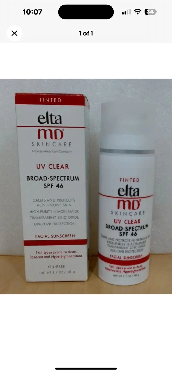 EltaMD UV Clear Broad Spectrum SPF 46 thumbnail
