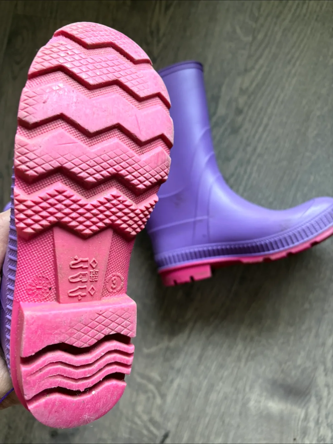 Girls’ Rain Boots Kamik Size 3 image indicator(3)