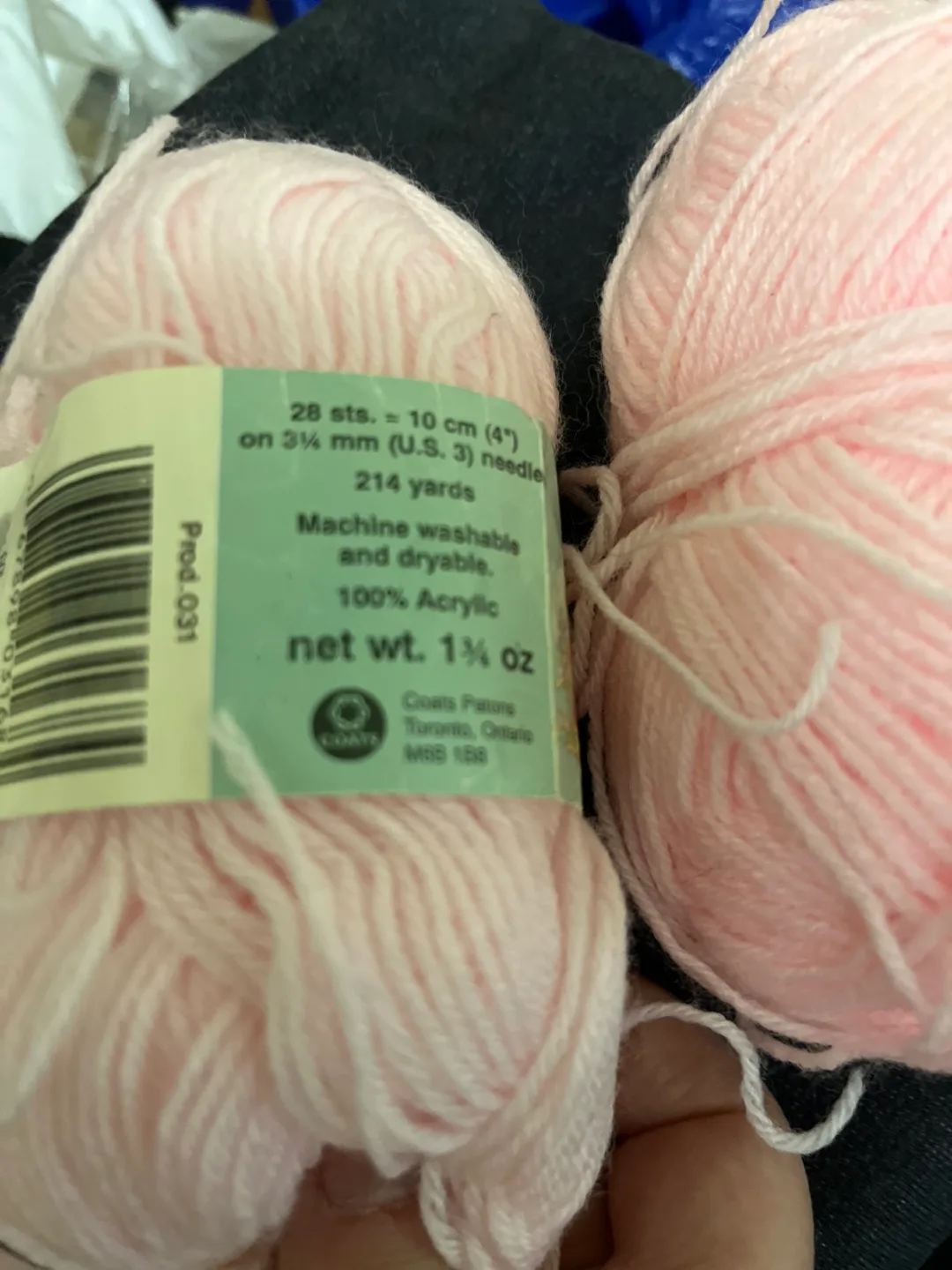 Patons Fairytale Fingering Pink Yarn -2 available image indicator(2)