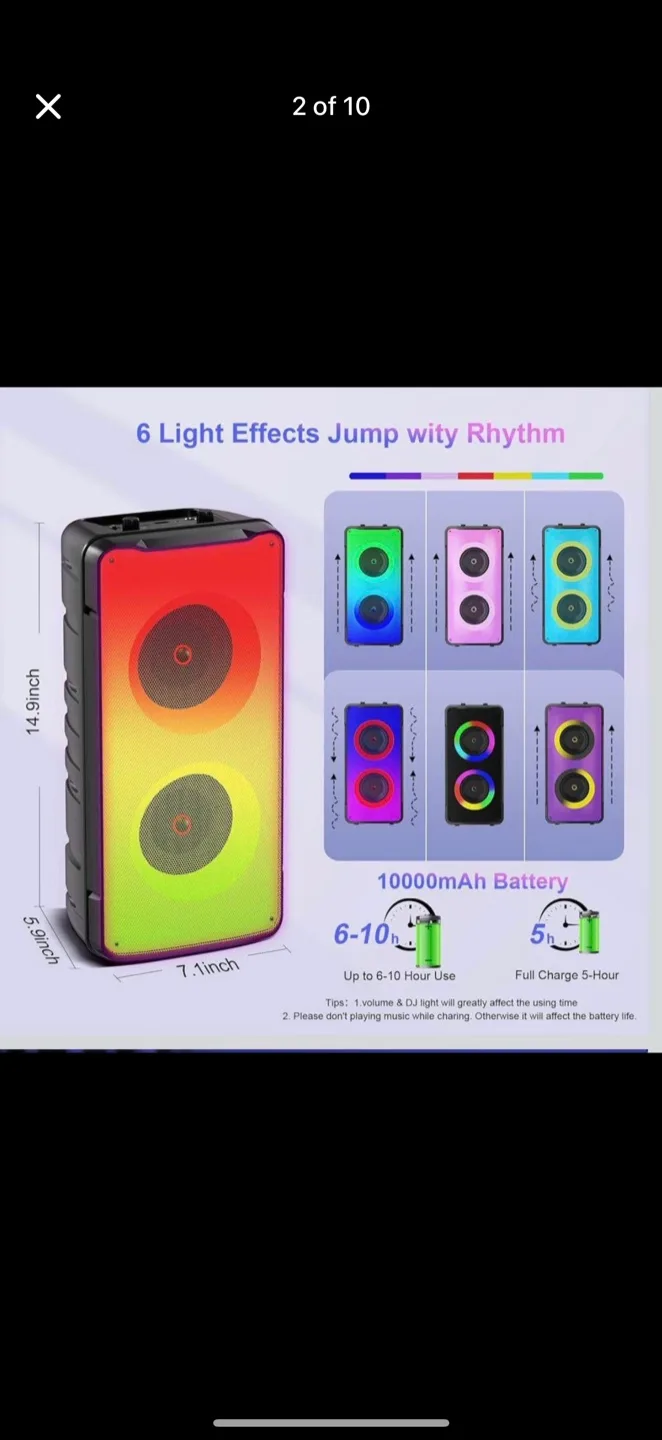 Bluetooth Speakers, brand new image indicator(2)