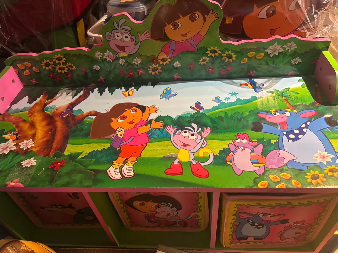 Dora the Explorer Wooden Storage image indicator(2)