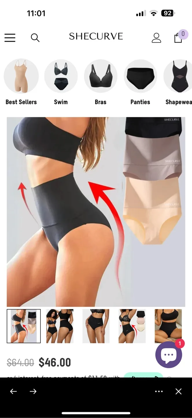 SheCurve Shapewear image indicator(2)