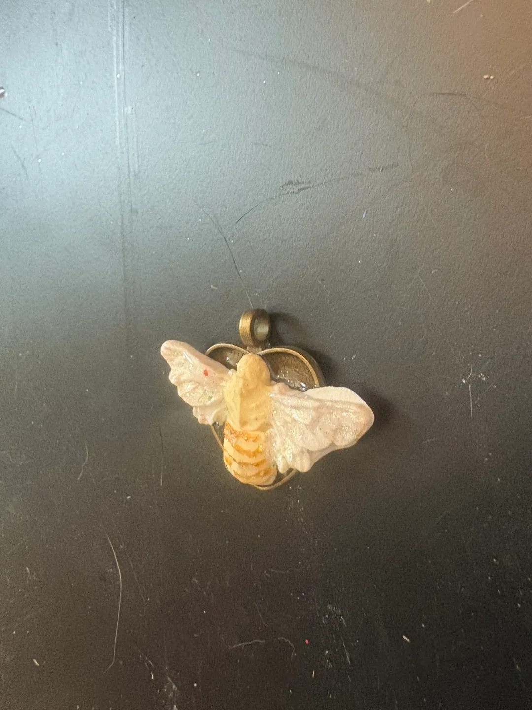 Handmade Bee Pendant Necklace image indicator(2)