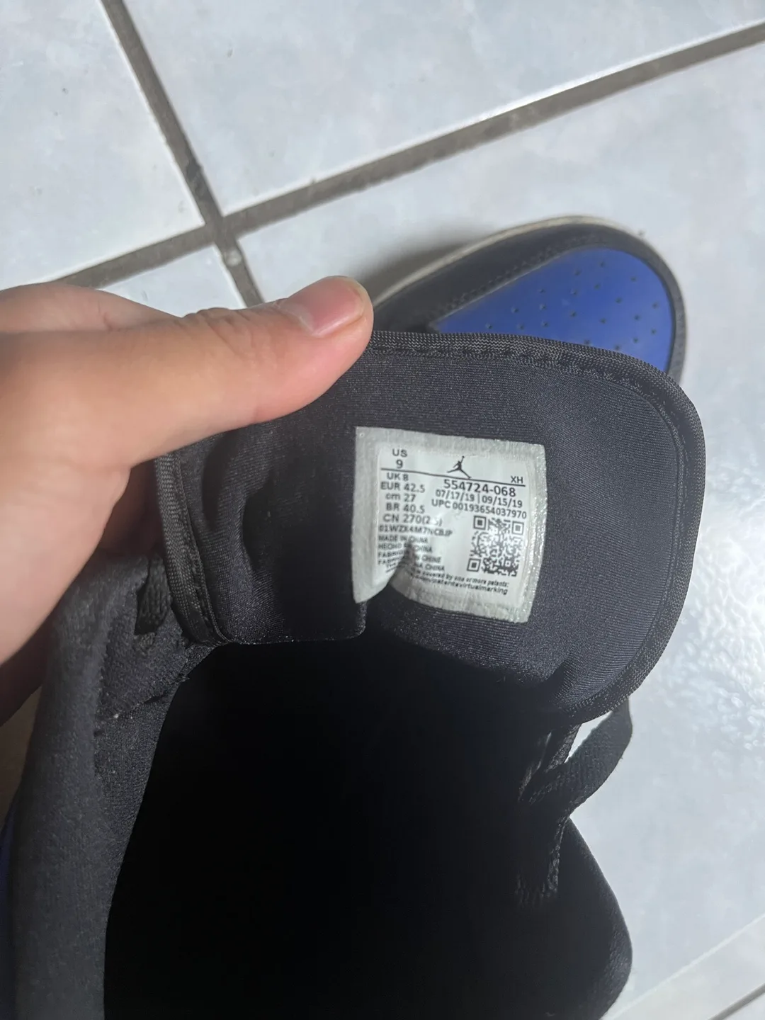 Jordan 1 Mid Royal Blue image indicator(3)