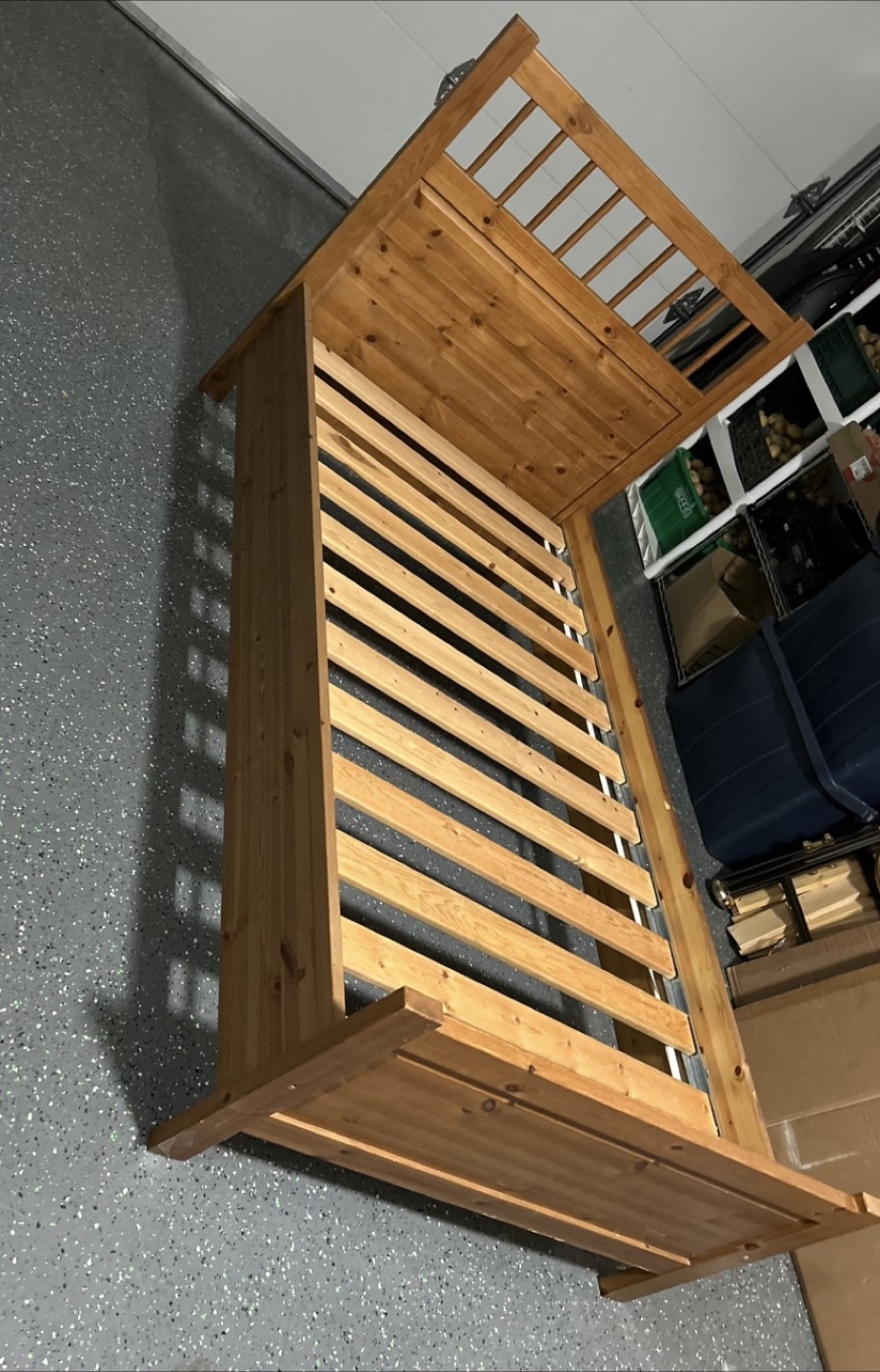 Twin Wooden Bed Frame - photo 4