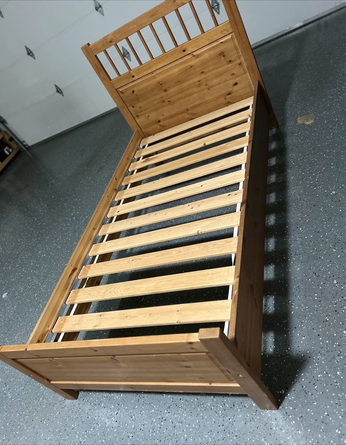 Twin Wooden Bed Frame - photo 3