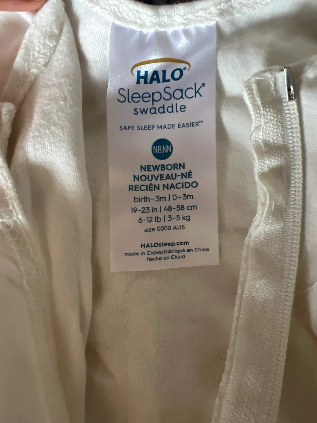 Halo SleepSack Swaddle, Newborn Size image indicator(2)