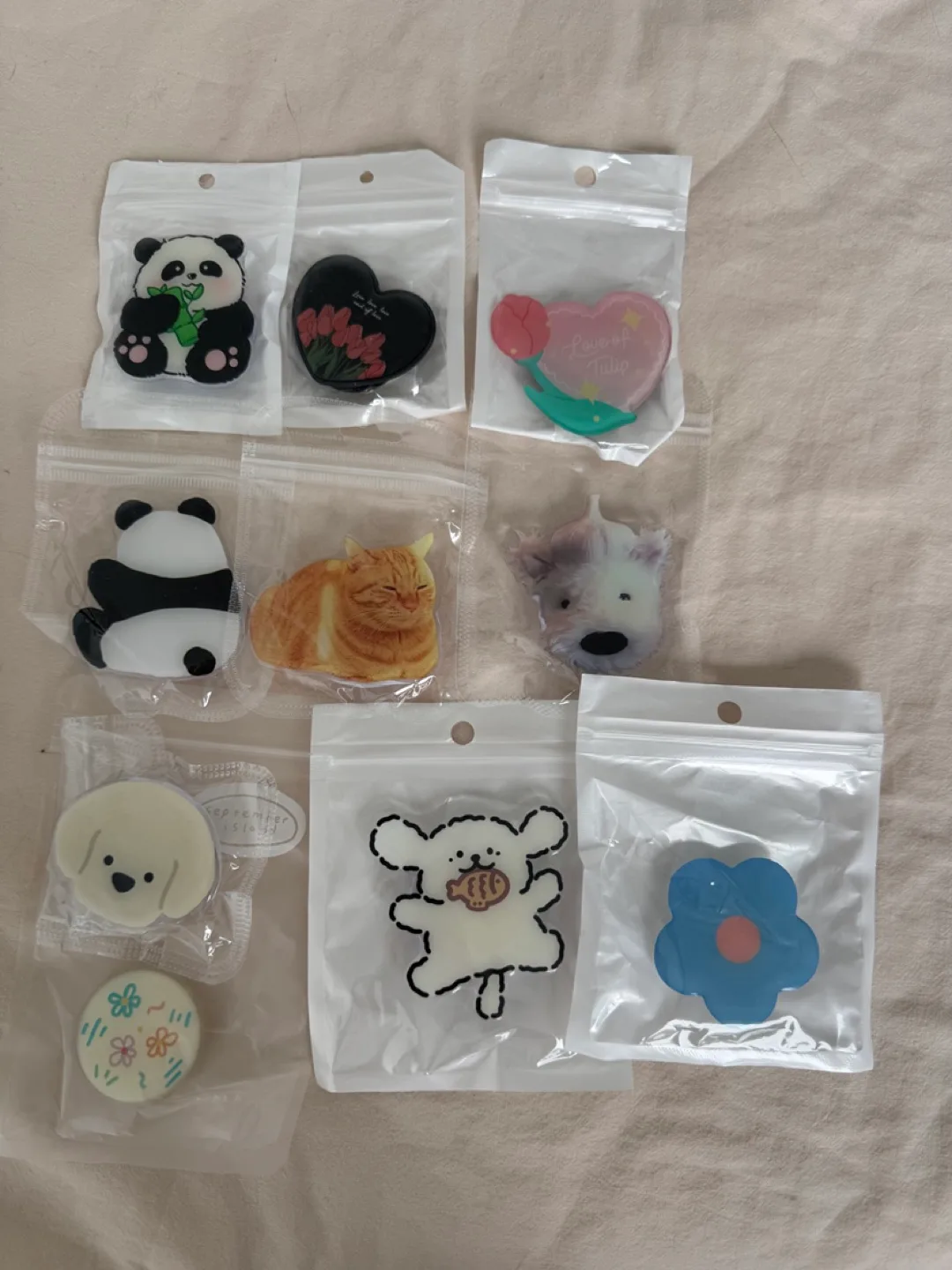 Brand new Cute Phone Grip Collection $5 each thumbnail