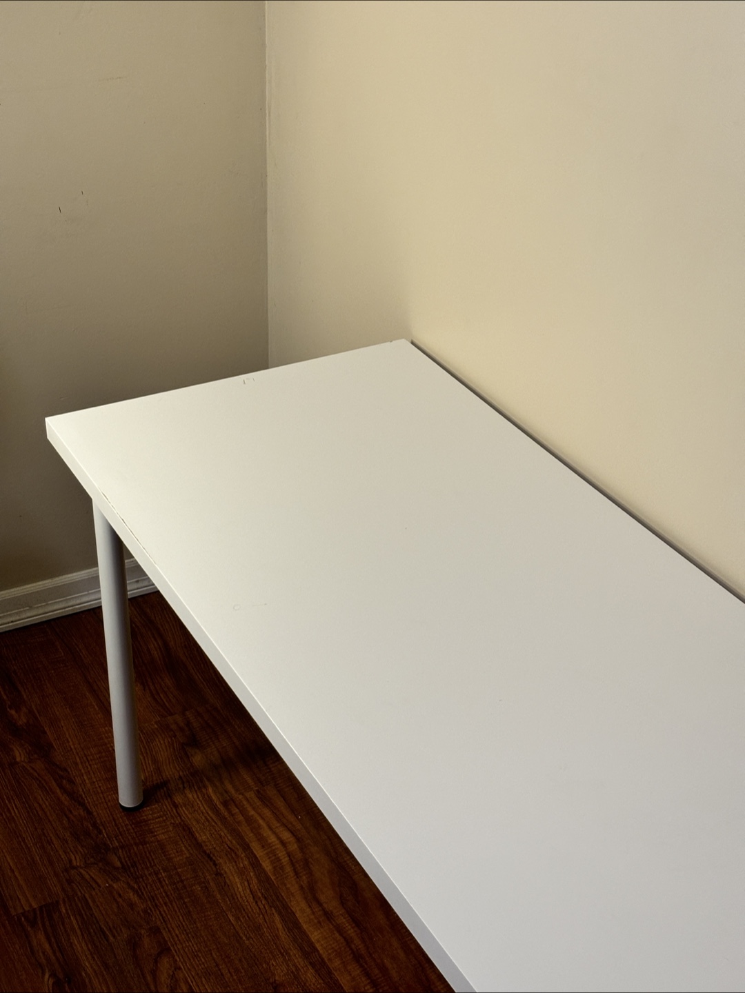 IKEA TABLE  - 200cm x 60cm White with 6 adils legs - photo 3