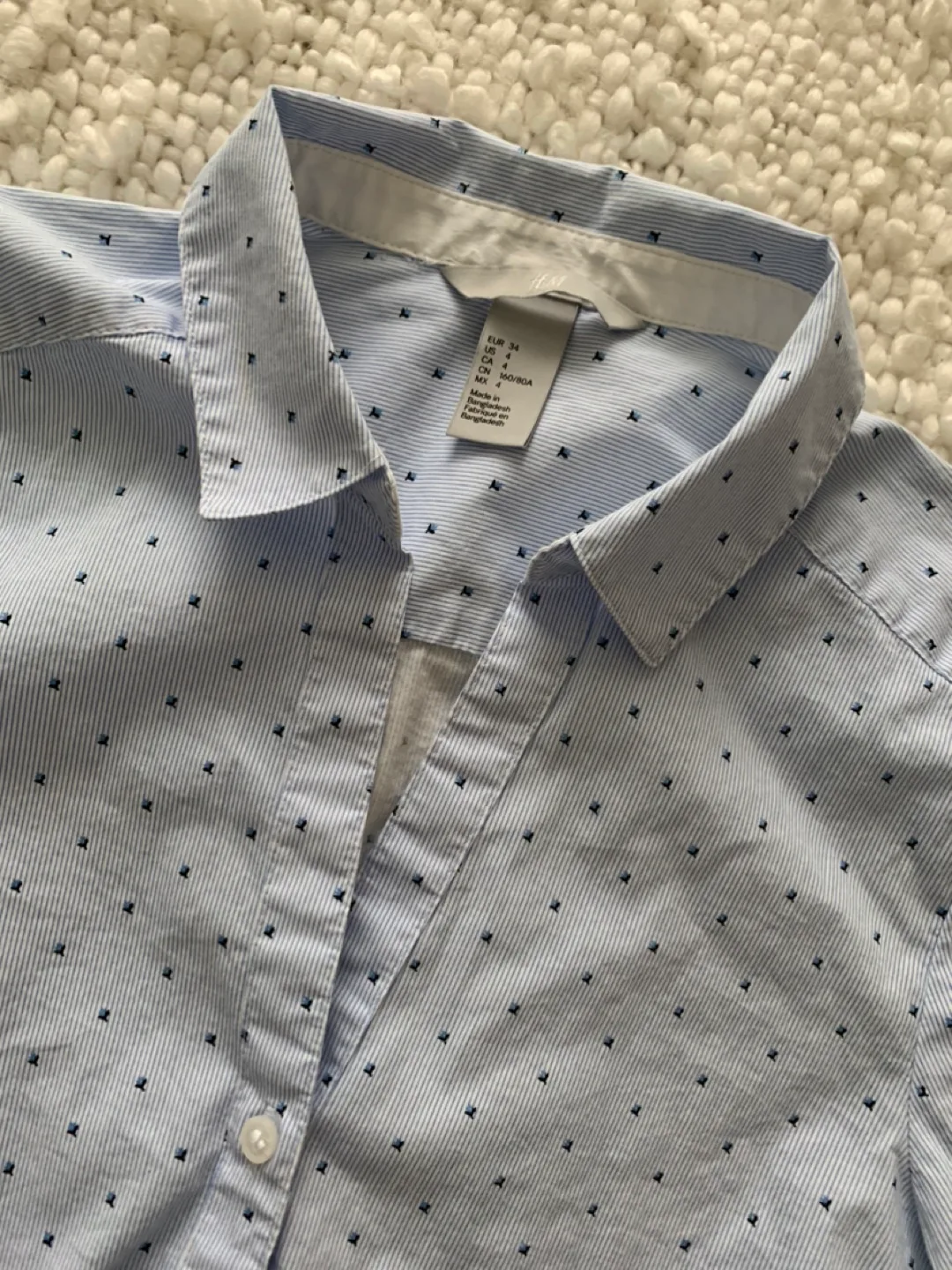 H&M Blue Shirt🇨🇦 image indicator(2)