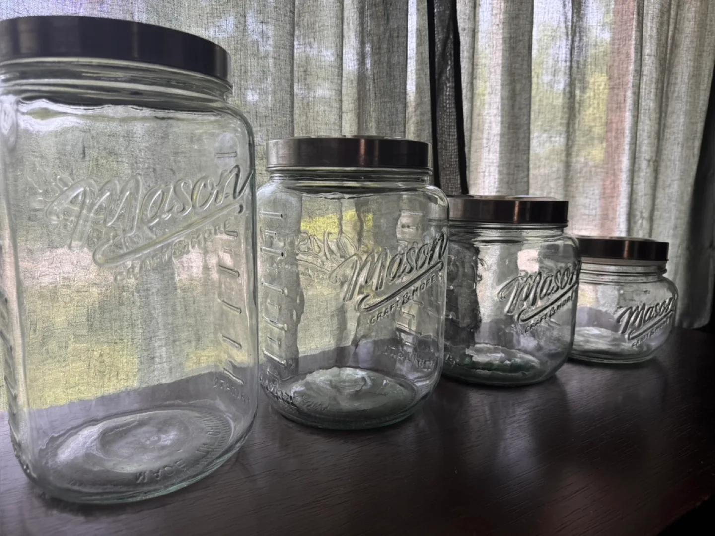 Mason Jar canister Set thumbnail