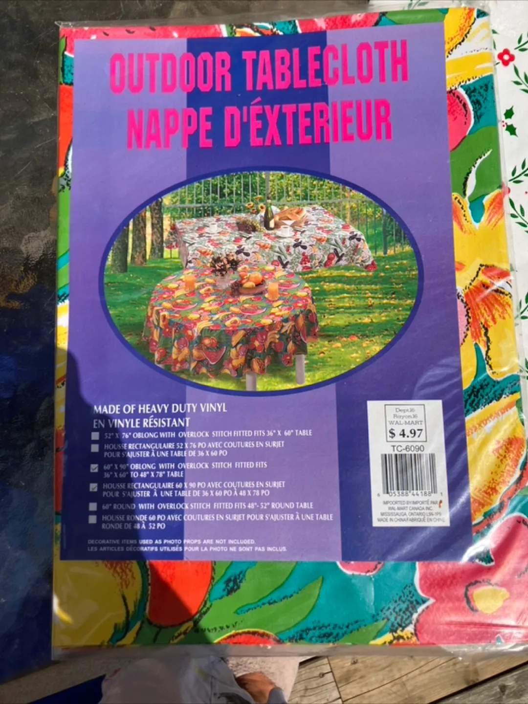 #freecycle Outdoor Vinyl Tablecloths image indicator(3)