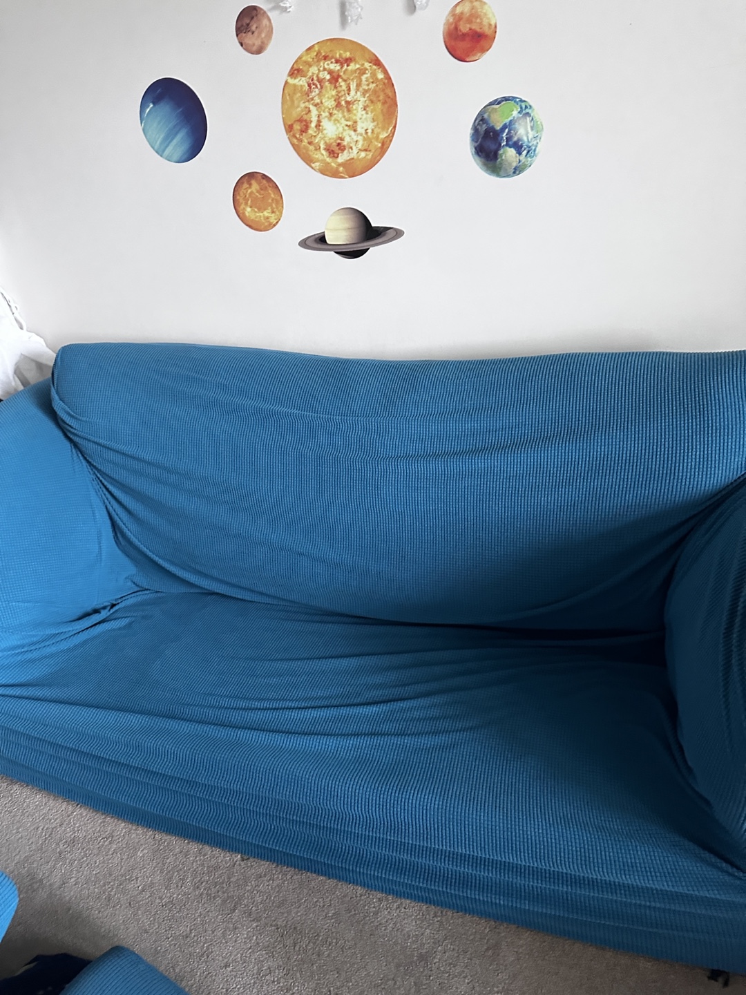 3 seater sofa with marvellous cover sheet - photo 3