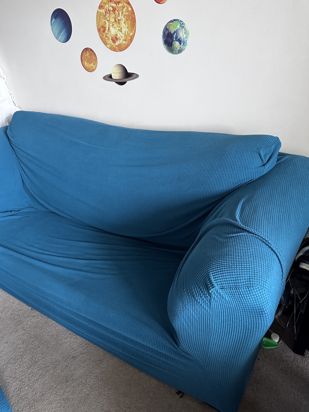 3 seater sofa with marvellous cover sheet - photo 4