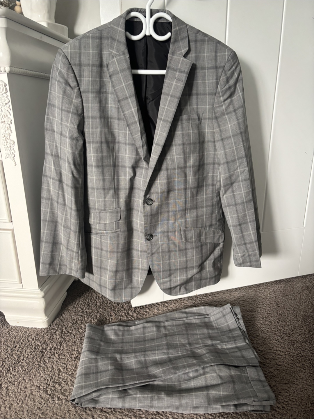 Men's Plaid Suit