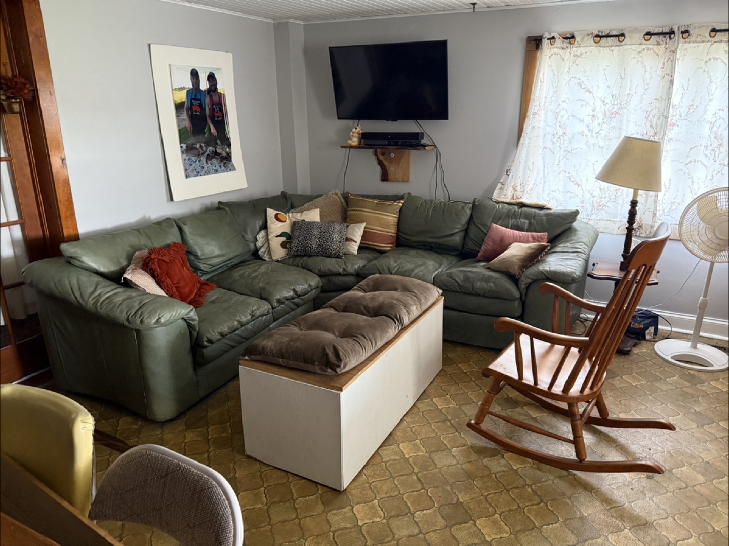 Quality Real Leather Sectional - photo 3