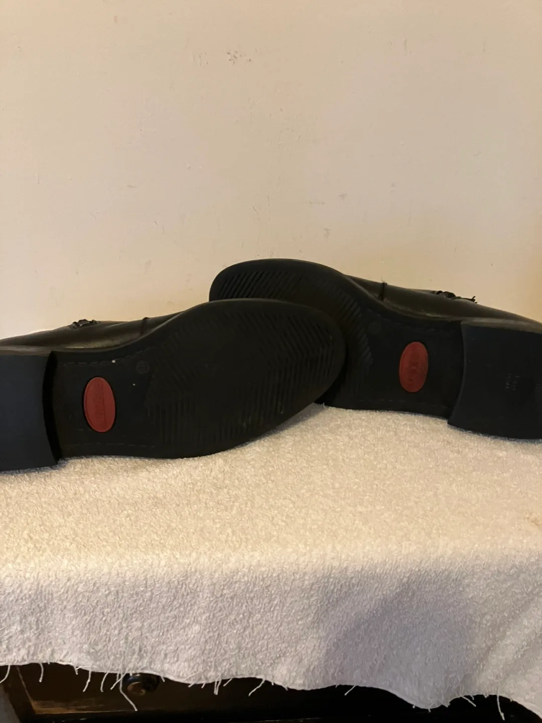 Never Used Mens M. John Black Zipper Shoes - Size 10 image indicator(5)