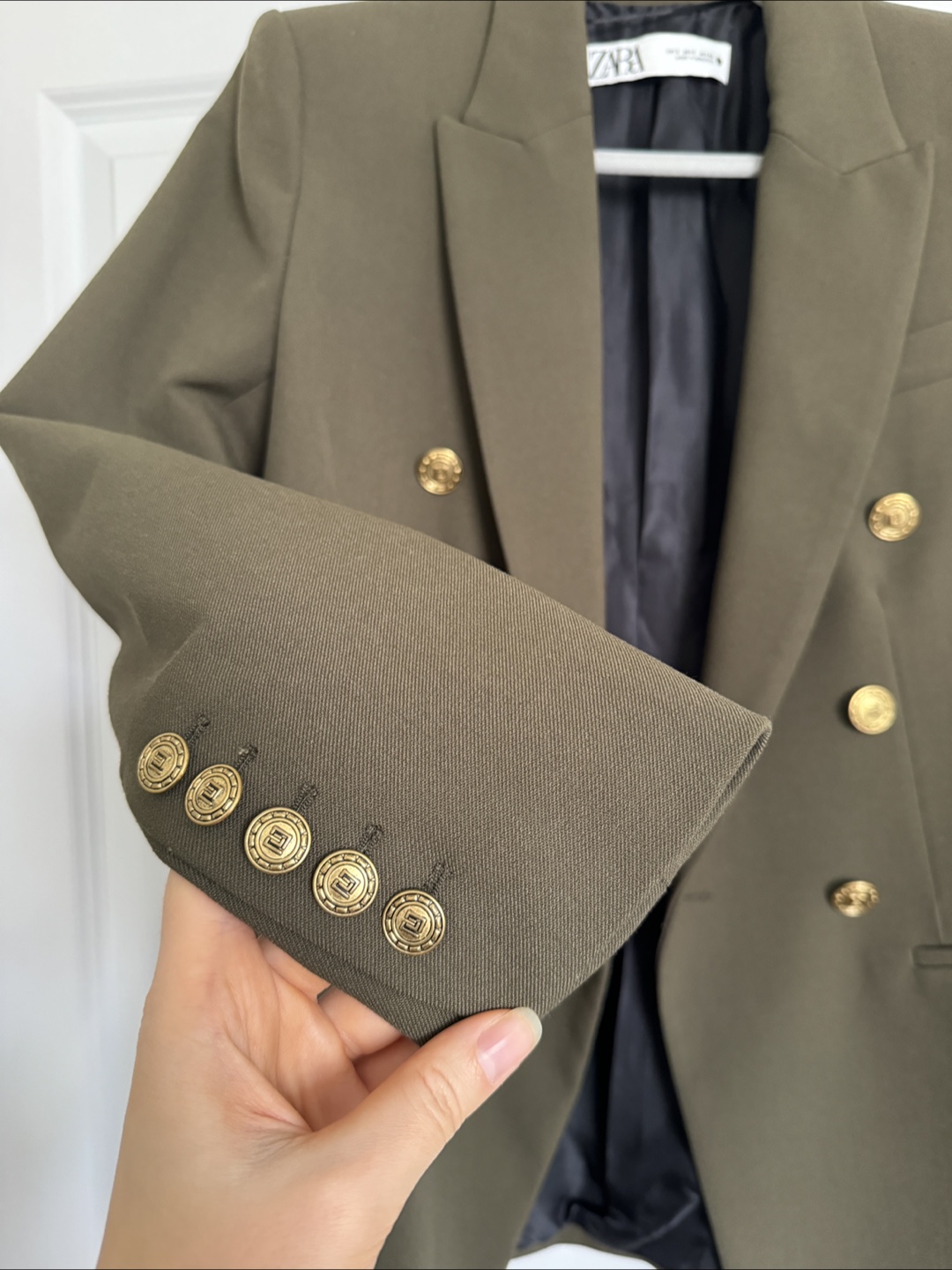 Zara Olive Green Blazer - photo 4