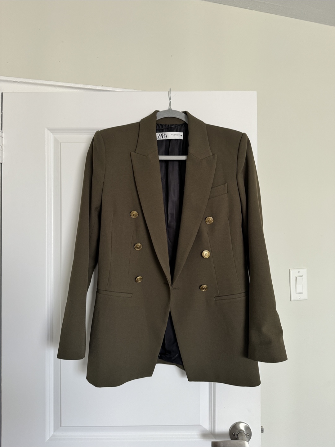 Zara Olive Green Blazer