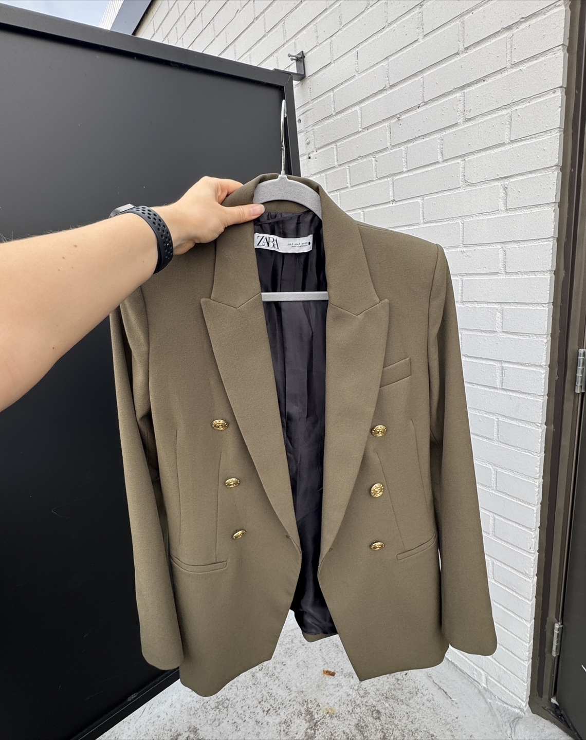 Zara Olive Green Blazer - photo 2